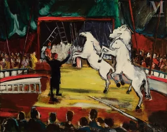 Scène de cirque