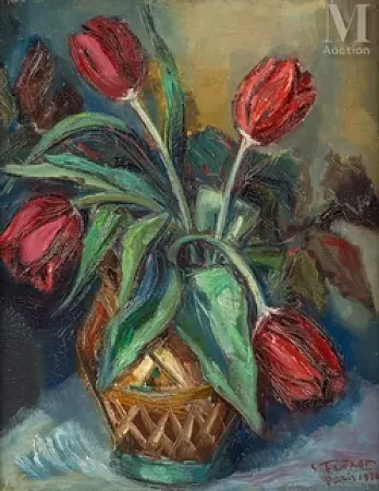 Le bouquet de tulipes