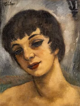 Jeune femme brune