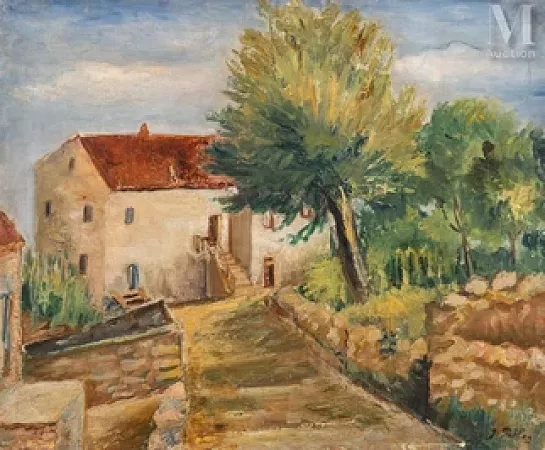 La maison blanche en Corse