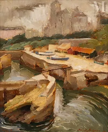 Paysage de Biarritz