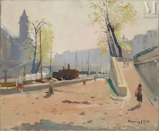 Les quais de Seine à Paris