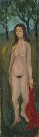 Eve dans le jardin d'Eden