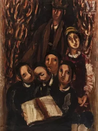 Zygmunt MENKES (Lviv 1896- New York 1986) — La famille
