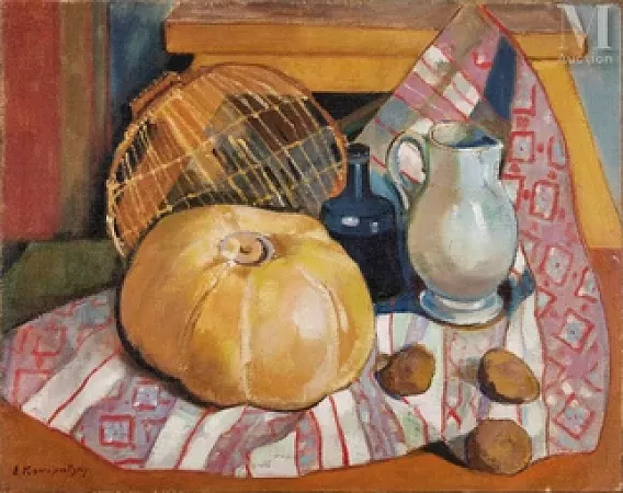 Nature morte à la citrouille
