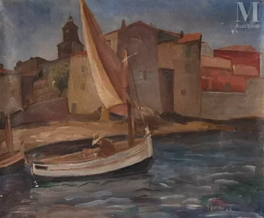 Bateaux dans le port