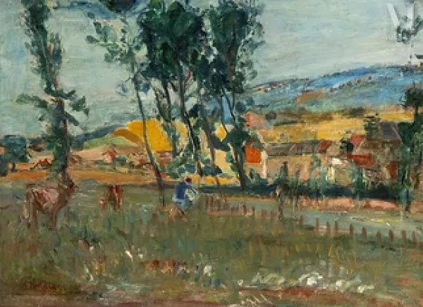 Paysage, environs de Toulouse