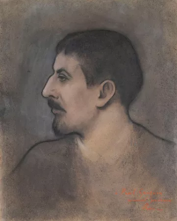 Portrait de Paul Gauguin de profil