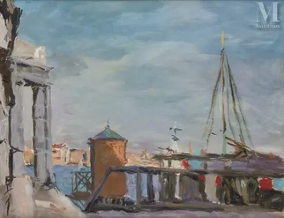 Mât et architecture à Venise