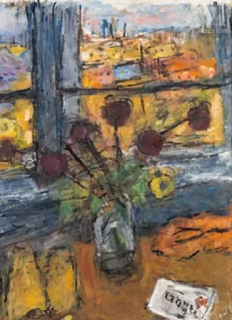 Vue depuis l'atelier de l'artiste