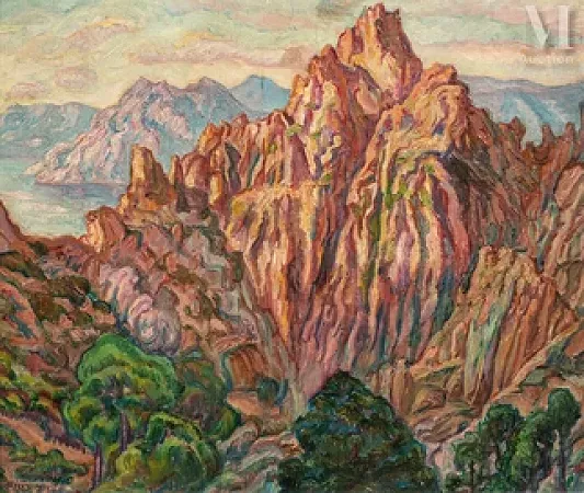 Calanques de Piana, Corse 1936
