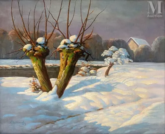 Paysage enneigé