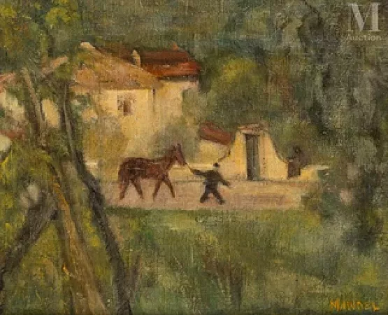 Homme au cheval