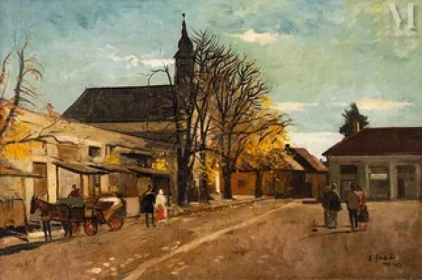 Place du village de Nagybánya