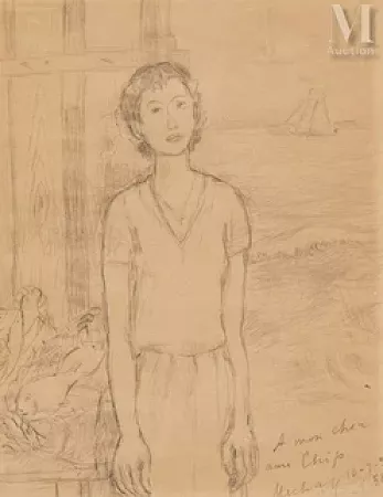 Femme aux poissons