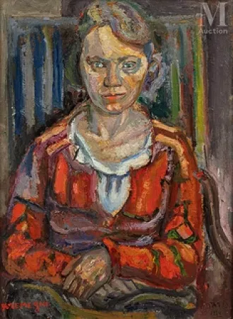 Portrait de Madame Krémègne à la Ruche