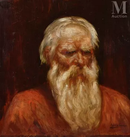 Portrait d’homme à la barbe blanche
