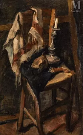 Composition à la chaise et au chandelier