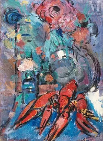 Nature morte aux écrevisses