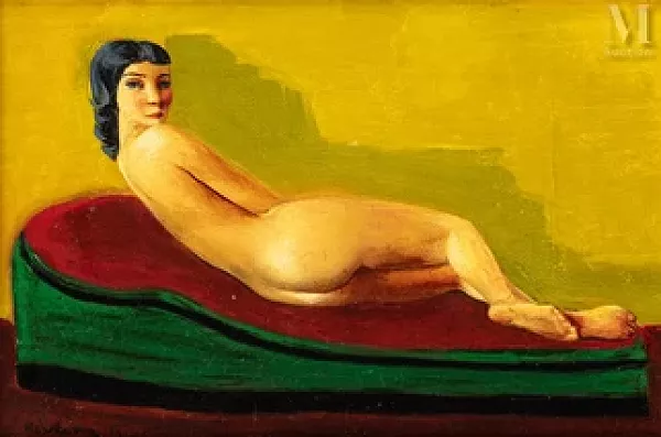 Nu au canapé, 1951