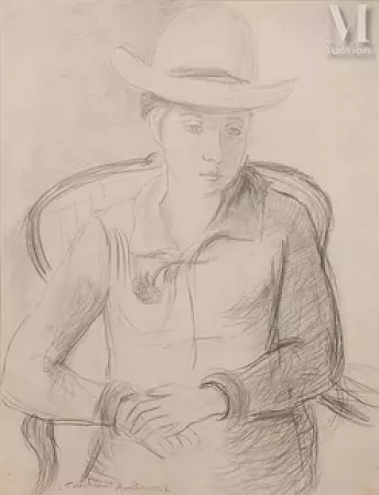 Portrait de l'épouse de l’artiste