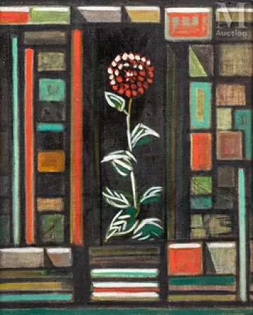 Composition à la rose
