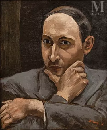 Portrait du poète Claude Sernet