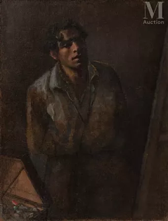 Autoportrait à la palette