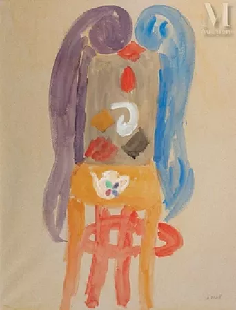 Chaise et théière