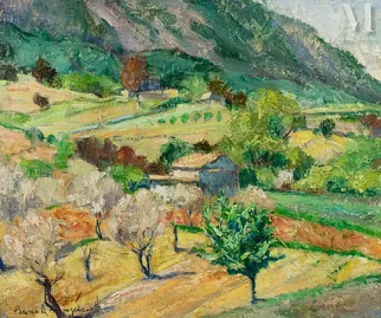 Paysage de Ménerbes