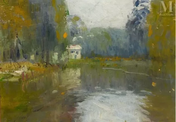 Paysage à la rivière