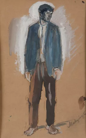 Le vagabond à la veste bleue