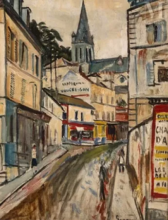 Rue de Versailles à Bougival