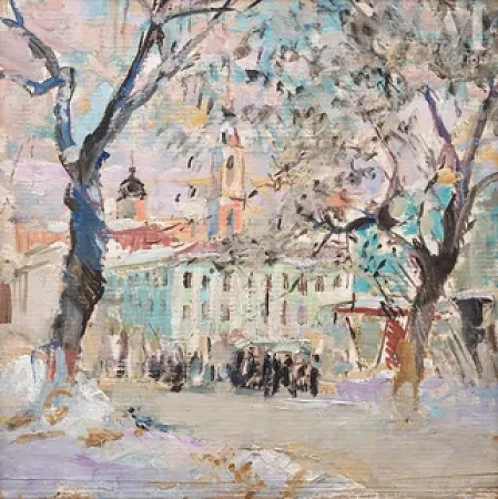 Procession à l'église