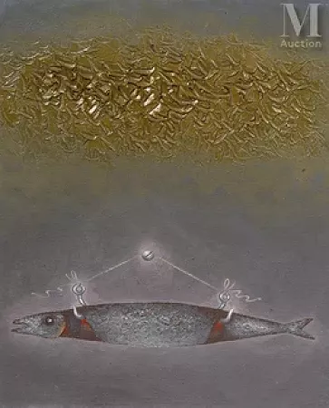 Nature morte au poisson