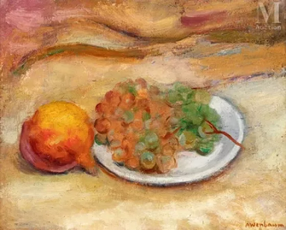 Composition à la grenade et aux raisins