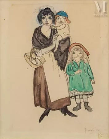 Mère et ses deux filles