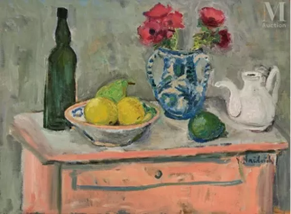 Nature morte à la commode