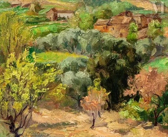 Paysage provençal