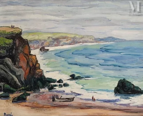 Bord de mer en Normandie
