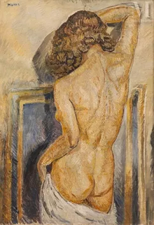 Mela MUTER (Varsovie 1876 - Paris 1967) — Nu de dos