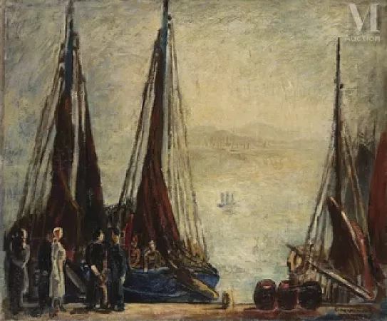 Le départ des marins bretons