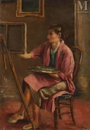 La femme peintre