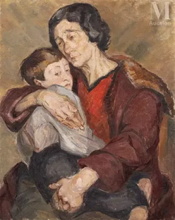 Mère à l’enfant