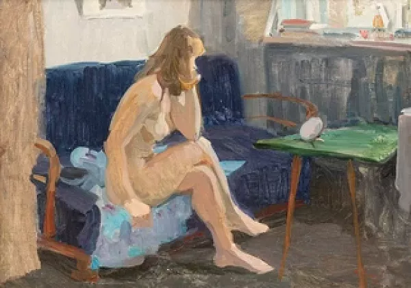 Nu dans l’atelier de l’artiste