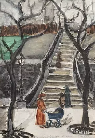 L'escalier du maquis