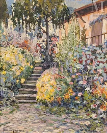 Jardin florissant à Cannes