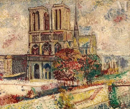Notre Dame de Paris, Circa 1935