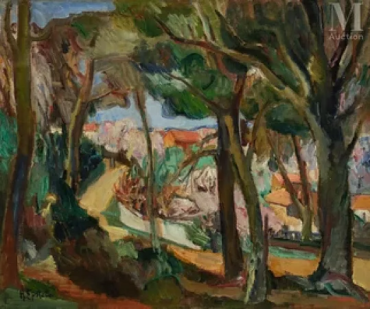 Chemin à l’orée du bois