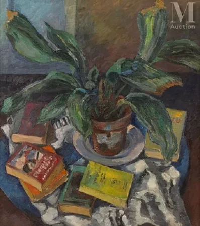 Nature morte aux livres